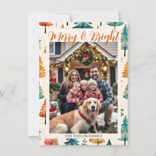 メリー&ブライト | 家族写真 クリスマス (正面)