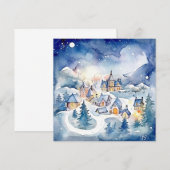 「メリー&ブライト：輝くクリスマス」 ノートカード (正面/裏面)