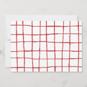 メリー＆ブライト 3枚写真のクリスマスカード 招待状 (裏面)