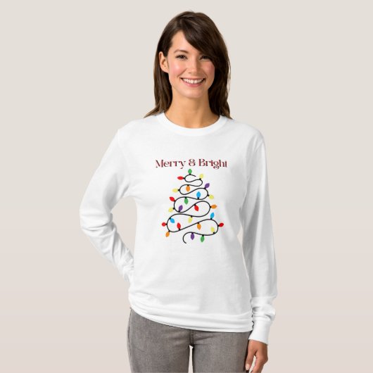 メリー&ブライト Tシャツ (正面フル)