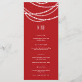 メリー&ブライト X'mas 輝くライト ホリデーパーティー メニュー (正面)