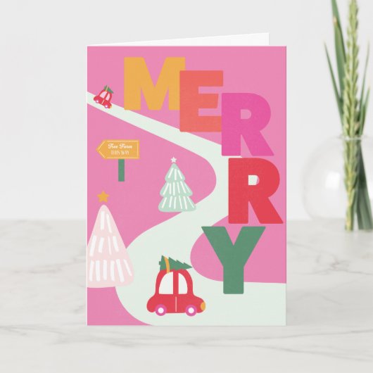 メリー・ホリデー・カード シーズンカード (正面)