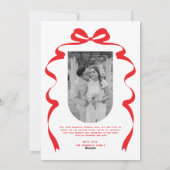 メリー&ボー結婚したフォトクリスマスニューリュウズ シーズンカード (裏面)