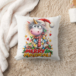 🦄🎄 メリー&マジカル クリスマスピロー ✨🛋️ クッション