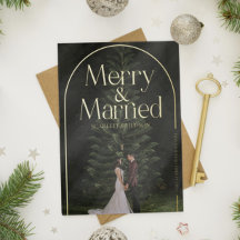 メリー&マリード 新婚のクリスマスカード