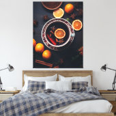 メリー&マルチ | コージーホリデードリンク キャンバスプリント (インサイチュ (寝室))