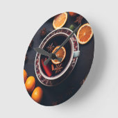 メリー&マルチ | コージーホリデードリンク ラウンド壁時計 (傾斜)