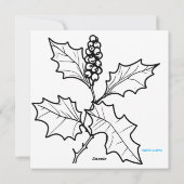 メリー・ミッドウィンター　フェアリー・グッド・ワンをお過ごしください シーズンカード (裏面)