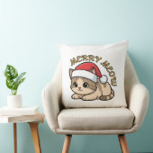 メリー・ミャウ クリスマスの猫のスロー枕 クッション (椅子)