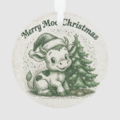 メリー・ムー・クリスマス オーナメント (裏面)