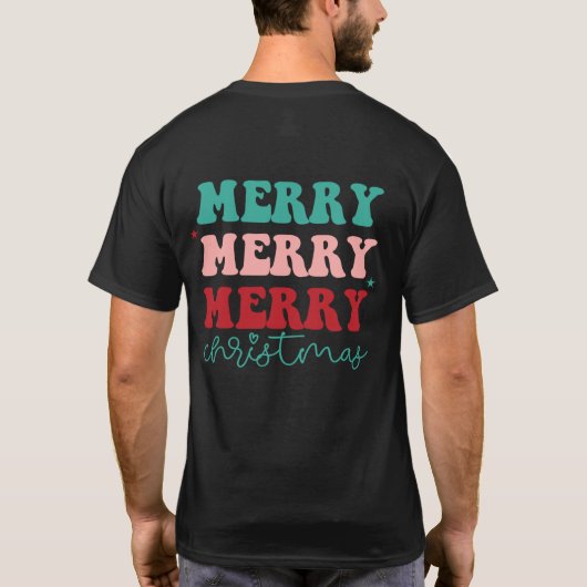 メリー メリー メリー クリスマス スライブ Tシャツ (裏面)