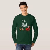 メリー・メンズ・クリスマス Tシャツ (正面フル)
