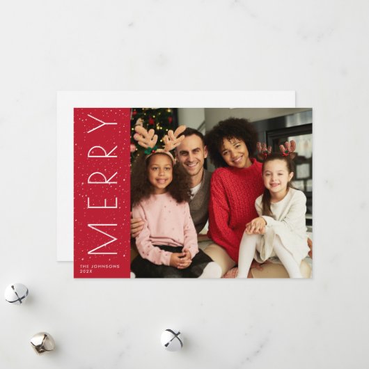 メリー | モダントレンディー シーズンカード (正面/裏面インサイチュ)