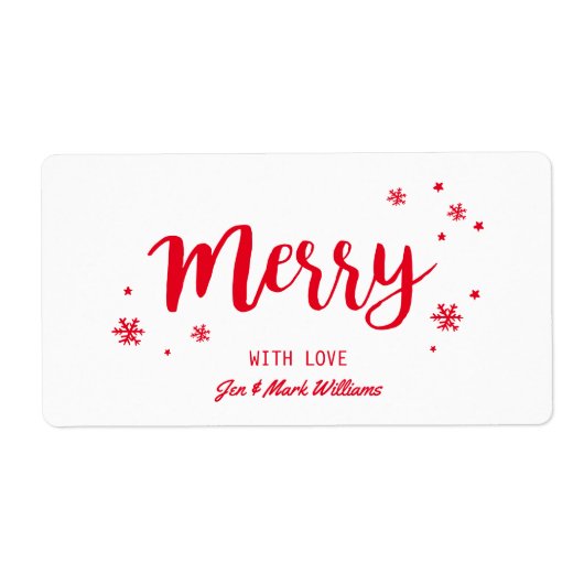 メリー ラベル (正面)