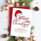 メリー・リトル・クリスマス サンタパーティ 招待状