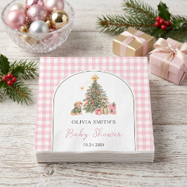 メリー・リトル・クリスマス・ベビーシャワー スタンダードカクテルナプキン