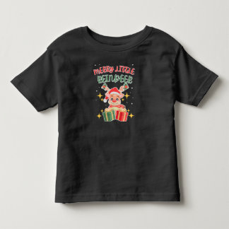 メリー・リトル・トナカイ クリスマスTシャツ トドラーTシャツ