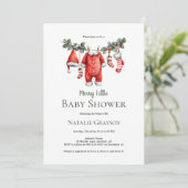 メリー リトル ベイビー シャワー 招待状 (スタンド正面)