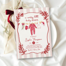 メリー・リトル・レッドストライプのウィンター・ベビーシャワー