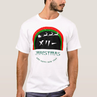 メリー・日本のクリスマス( & english )のTシャツ Tシャツ