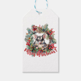 メリー&明るいクリスマスの喜び。クリスマス. ギフトタグ