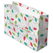 メリー +明るいクリスマスライト抱き枕 ラージペーパーバッグ (正面アングル)