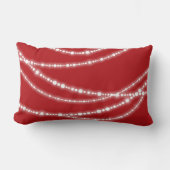 メリー&明るいラきらめくイのクスタイリッシュリスマス ランバークッション (正面)