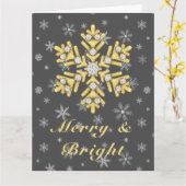 メリー&明るい大切滴定 カード (黄色い花)