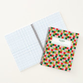 メリー&明るい色のブロック ノートブック (内部)
