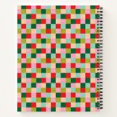 メリー&明るい色のブロック ノートブック (裏面)