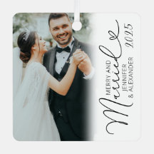 メリー&結婚したシンプルPhoto Christmas