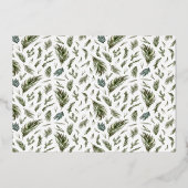 メリー&結婚したフォレストウォーター結婚カラーの写真 箔シーズンカード (裏面)