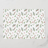 メリー&結婚したフォレストベリ結婚ーの写真 箔シーズンカード (裏面)