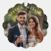 メリー&結婚した!エレガント,シュンペル,写真 オーナメントカード (裏面)