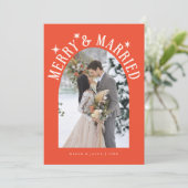 メリー&結婚した Arch新着写真レッド シーズンカード (スタンド正面)