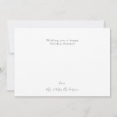 メリー&結婚したSilver 6数々の Photo Holiday Card (裏面)