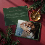 メリー&結婚したWavyの結婚写真 箔シーズンカード<br><div class="desc">私たち祝の波状の初めてのクリスマスホイルのホリ結婚したデーカードと特別なマイルストーン。デザインはシンプルデザインを備えミニマル、洗練された波状のピンクのフレームで強調され、カップルとしてあなたの初めてのクリスマスを記念するのに最適結婚したである。名前と年でパーソナライズ。「およメリーび結婚した」は、スクリプトとセリフの文字のペアモダンで表示される。波状のフレームに美しく囲まれた前面に大切な写真を表示。背面には、特別な休暇メッセージを表示するオプションが備わっている。デザインバイモドソロジーPapery</div>