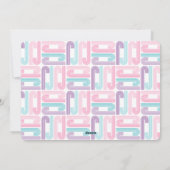 メリー&鮮やかな黒くるみ割り人形メリークリスマス シーズンカード (裏面)