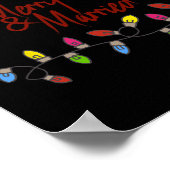 メリー&amp;初めてのクリスマスがCouplに一致す結婚したる ポスター (角)