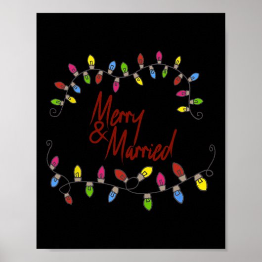 メリー&amp;初めてのクリスマスがCouplに一致す結婚したる ポスター (正面)
