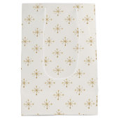 メリー & Brightアイボリー中 ミディアムペーパーバッグ (裏面)