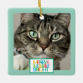 メリー&Brightフォトオーナメント セラミックオーナメント