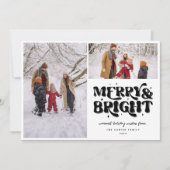 メリー & Brightレトロ2写真 シーズンカード (正面)
