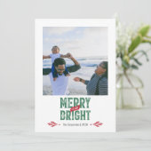 メリー & Brightヴィンテージ素朴2枚の写真 シーズンカード (スタンド正面)