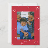 メリー & Brightヴィンテージ素朴2枚の写真 シーズンカード (裏面)