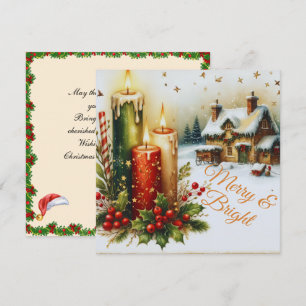 メリー&Bright Christmas Card シーズンカード