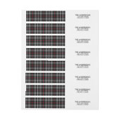 メリー&Bright Christmas Holiday Wraparound Label ラップアラウンドラベル (シート)