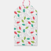 メリー&Bright Christmas Lightsギフトラベル ギフトタグ (裏面)