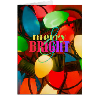 メリー&Bright Christmas Lights – はがき
