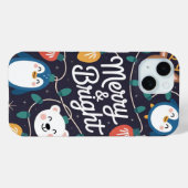 メリー&Bright Christmas Lights iPhone / iPadケース Case-Mate iPhoneケース (裏面 (横))